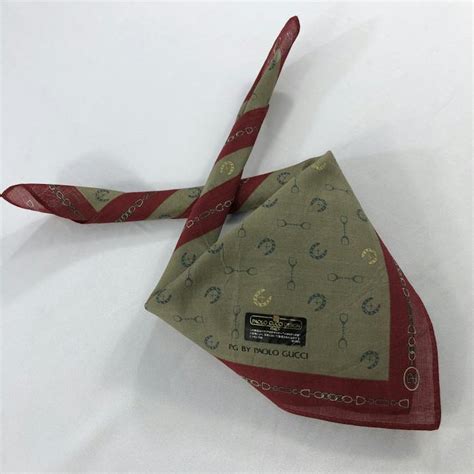 gucci マフラー|vintage Gucci handkerchief.